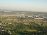 Flughafen Stuttgart, über Birkach/ Plieningen