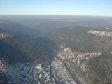 Bad Liebenzell, Inversionswetterlage im Januar