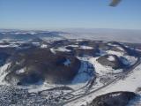 Gruibingen/ A8, Inversionswetterlage im Januar