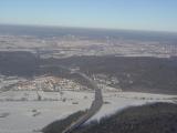 A81/ südl. Böblingen, Inversionswetterlage